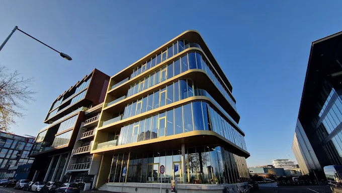 EPAM Amsterdam office at Danzigerkade 4, the 2026 ProductCamp Amsterdam venue.